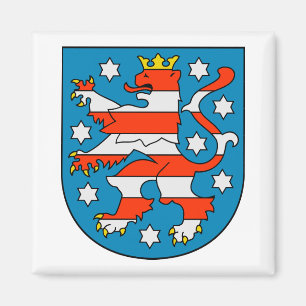 Thüringen coat of arms magnet