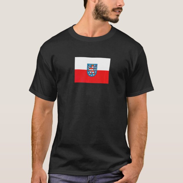 Thuringia Flag T-Shirt (Front)