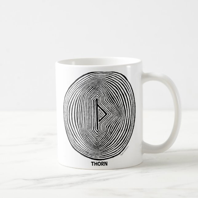 Thurisaz Coffee Mug (Right)