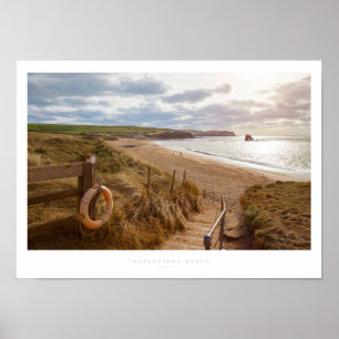 Thurlestone Beach Poster