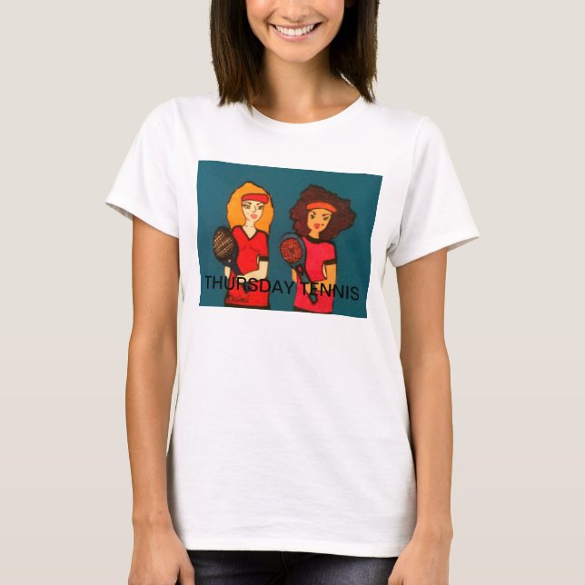 THURSDAY TENNIS HANES T-SHIRT (Front)