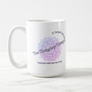 Thursday's Child Mandala Coffee Mug (Purple)