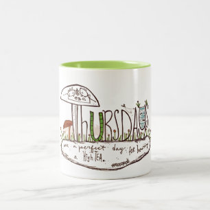 Thursday's Two-Tone Coffee Mug