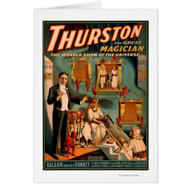 Thurston - Demons & Donkey Vanish Trick Magic (Front)