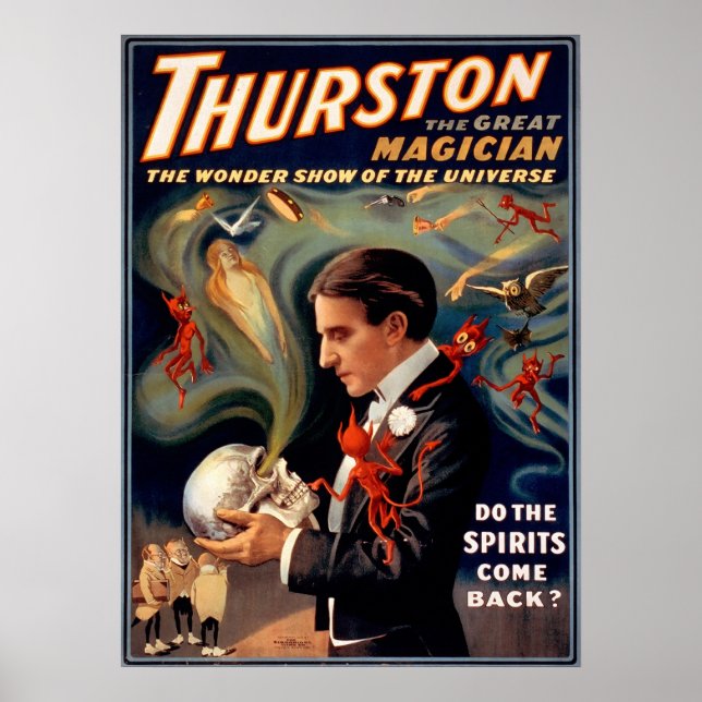Thurston Great Magician Vintage Poster (Front)