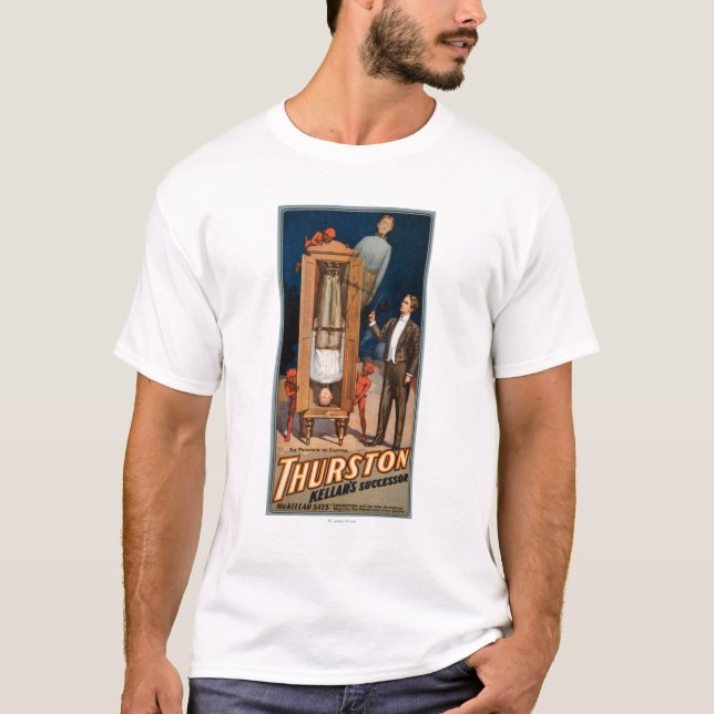 Thurston Kellar's Successor Magic Poster T-Shirt (Front)