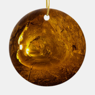 Thurston Lava Tube Hawaii Volcanoes National Park Ceramic Ornament