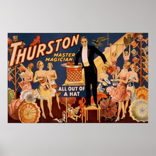 Thurston Master Magician Poster (Front)