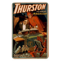 Thurston the Great Magician Magnet