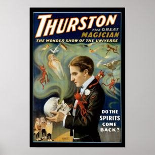 Thurston ~ The Great Magician Poster