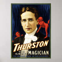 THURSTON The Great Magician Retro American Theatre