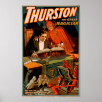 Thurston the Great Magician w/ Devil Magic