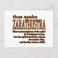 Thus Spake Zarathustra