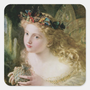 Thus Your Fairy is Made of Most Beautiful Things Square Sticker