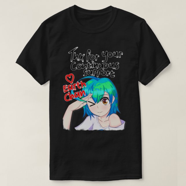 Thx Earth Chan T-Shirt (Design Front)