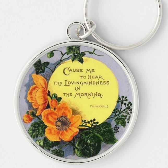 Thy Loving Kindness Key Ring (Front)