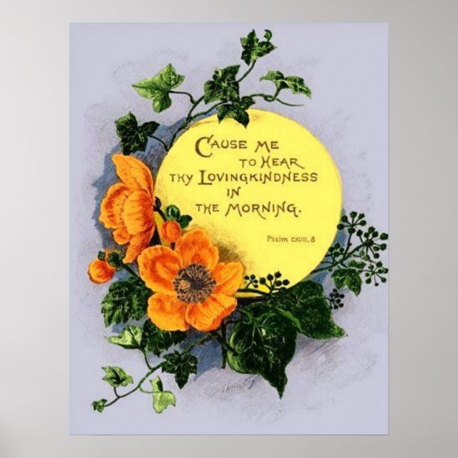 Thy Loving Kindness Poster (Front)