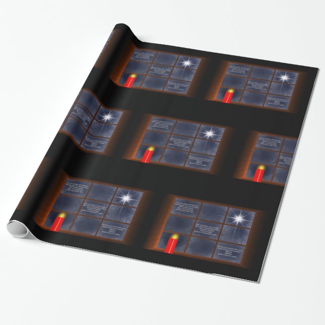 Thy Perfect Light Wrapping Paper (Unrolled)