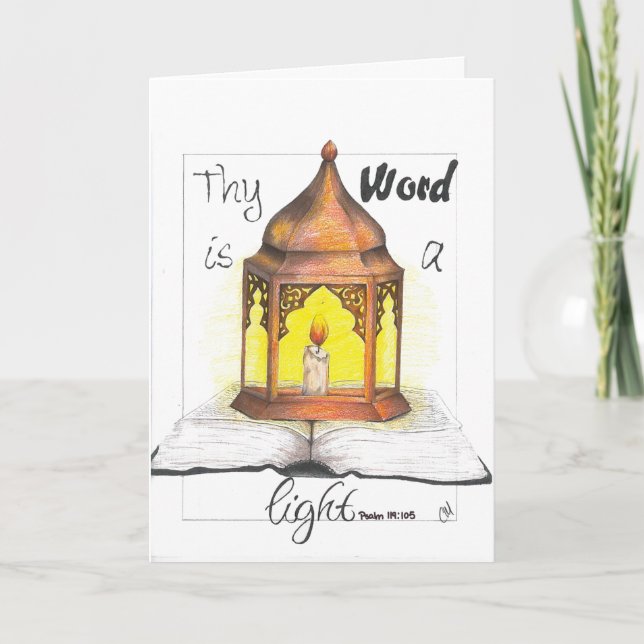 Thy Word is a Light  Card (Front)