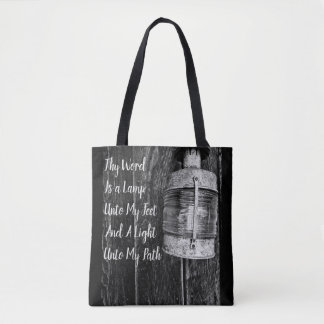 Thy Word is a Light Tote Bag
