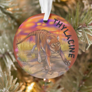 Thylacine Ornament