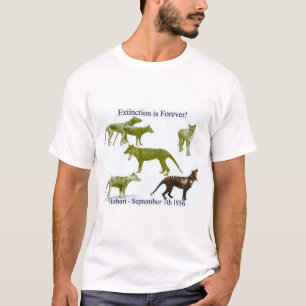 Thylacine Tasmanian Extinction Tiger T-Shirt