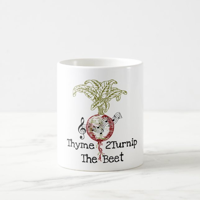 Thyme 2Turnip The Beet Coffee Mug (Center)