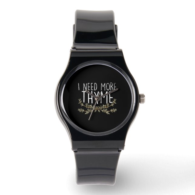 Thyme Herb Plant  Watch (Front)