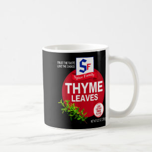 Thyme Leaves Halloween Sce Costume Group Matching  Coffee Mug