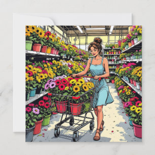 Thyme to Garden   Funny Pun for Friend Card