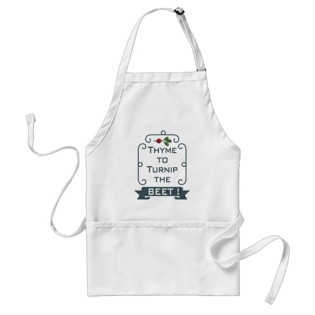 Thyme to Turnip the Beet | Apron (Front)