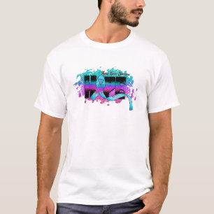 Thyroid Cancer Awareness Ribbon Hope Faith Men Wom T-Shirt