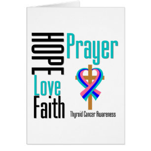 Thyroid Cancer Hope Love Faith Prayer Cross