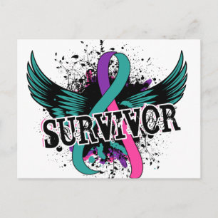 Thyroid Cancer Survivor 16 Postcard