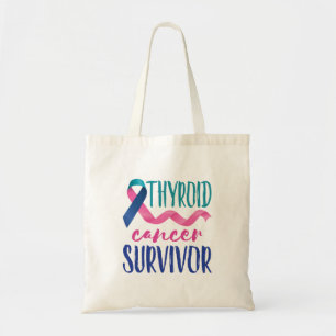 Thyroid Cancer Survivor Tote Bag