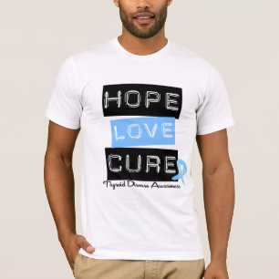 Thyroid Disease Hope Love Cure T-Shirt