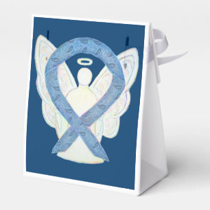 Thyroid Paisley Awareness Ribbon Party Favour Boxe Box