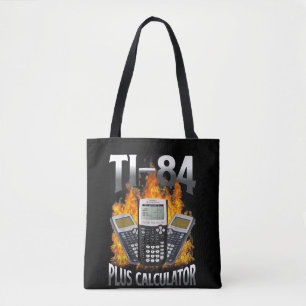 Ti-84 Plus Calculator Funny Math Teacher Tote Bag