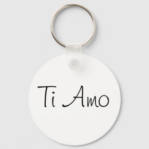 Ti Amo/I Love You Key Ring