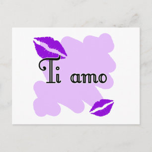 Ti amo - Italian I love you Postcard