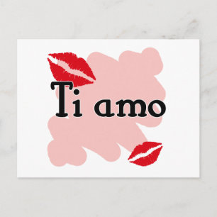 Ti amo - Italian I love you Postcard
