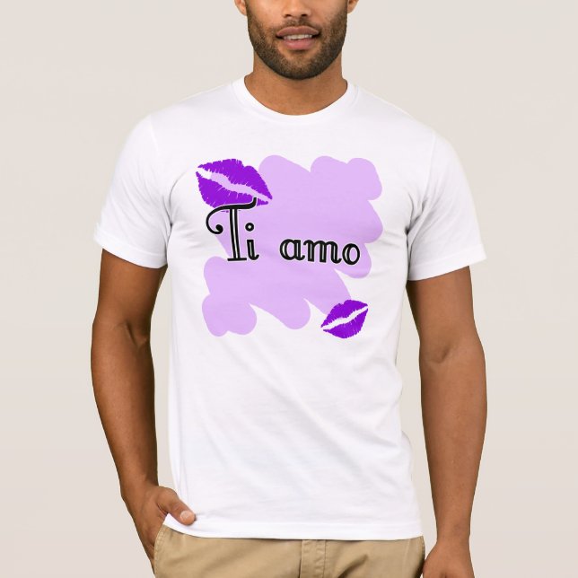 Ti amo - Italian I love you T-Shirt (Front)