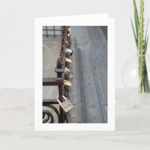 TI AMO LOCKS OF LOVE Valentine's day Card