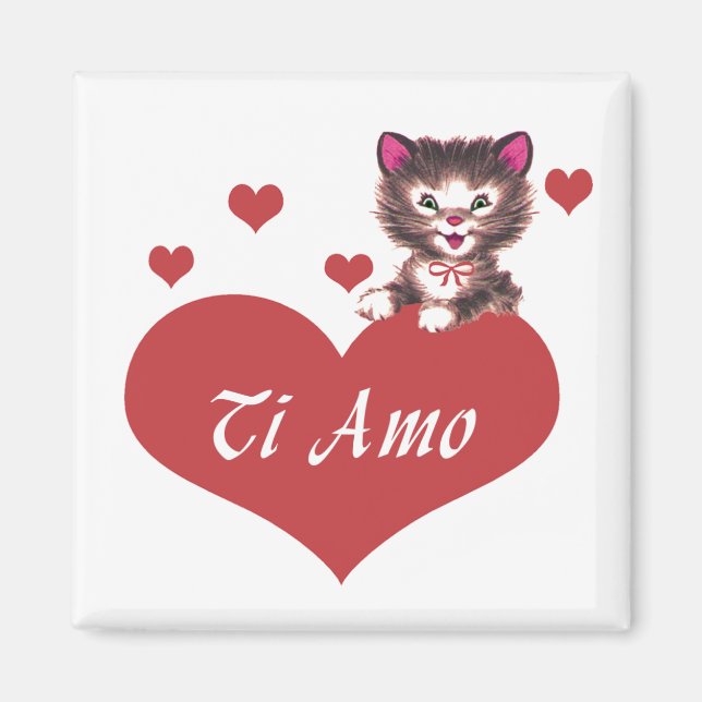 Ti Amo Magnet (Front)