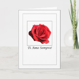 Ti Amo Sempre - Italian Love You Always Card