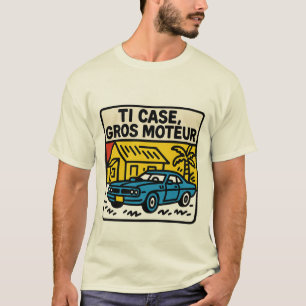 "Ti Case Large Engine" T-Shirt