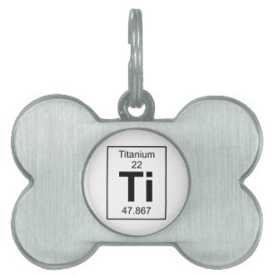 Ti - Titanium Pet ID Tag