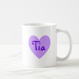 Tia in Purple Coffee Mug