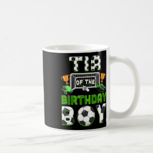 Tia Of The Birthday Boy Soccer Family Matching Par Coffee Mug