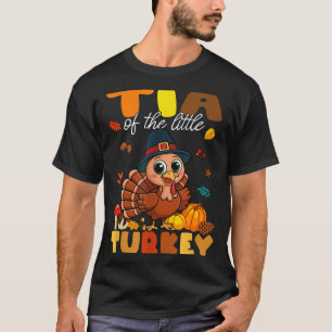Tia Of The Little Turkey Thanksgiving Baby Shower T-Shirt